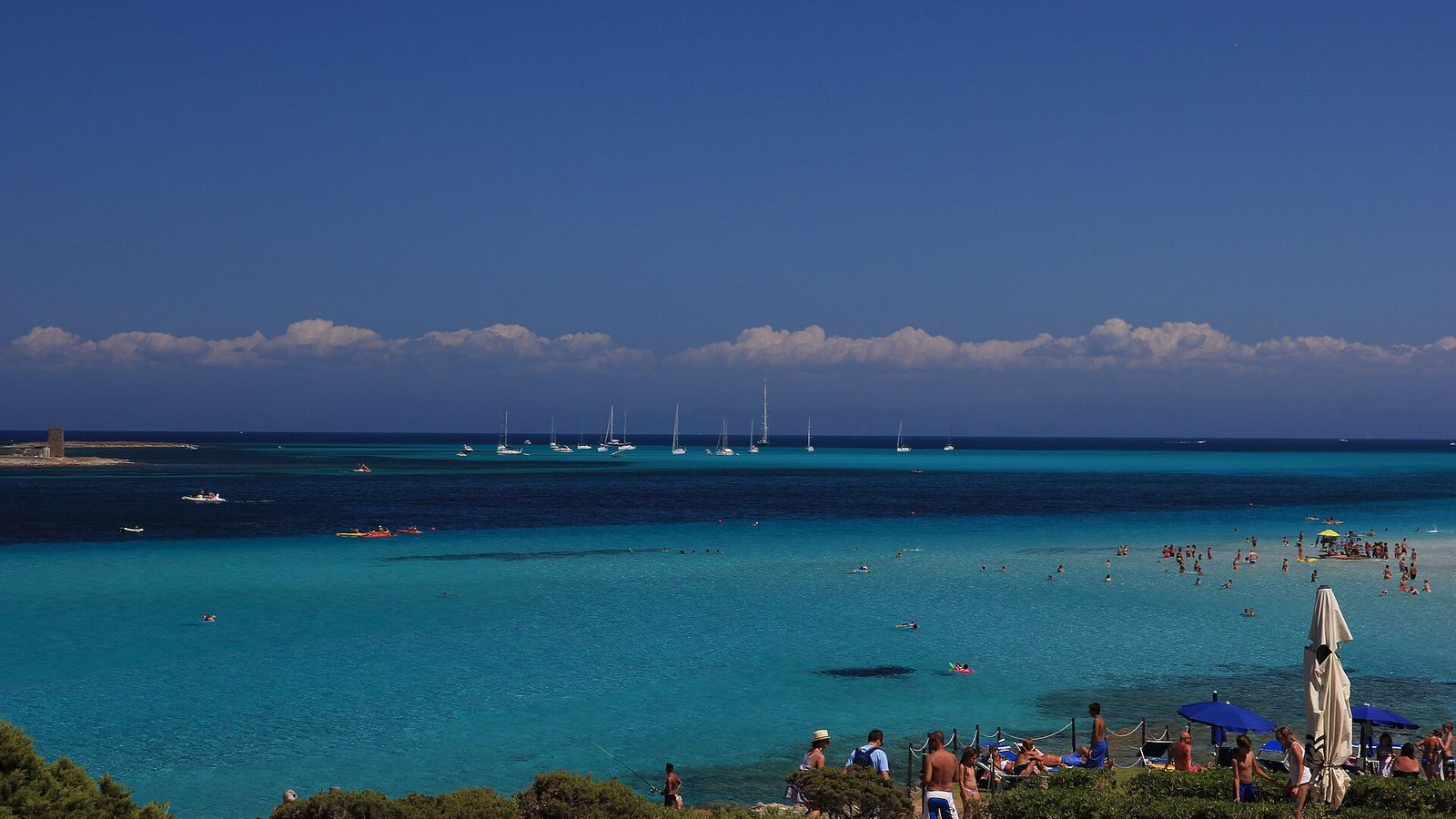 La Pelosa, Italië