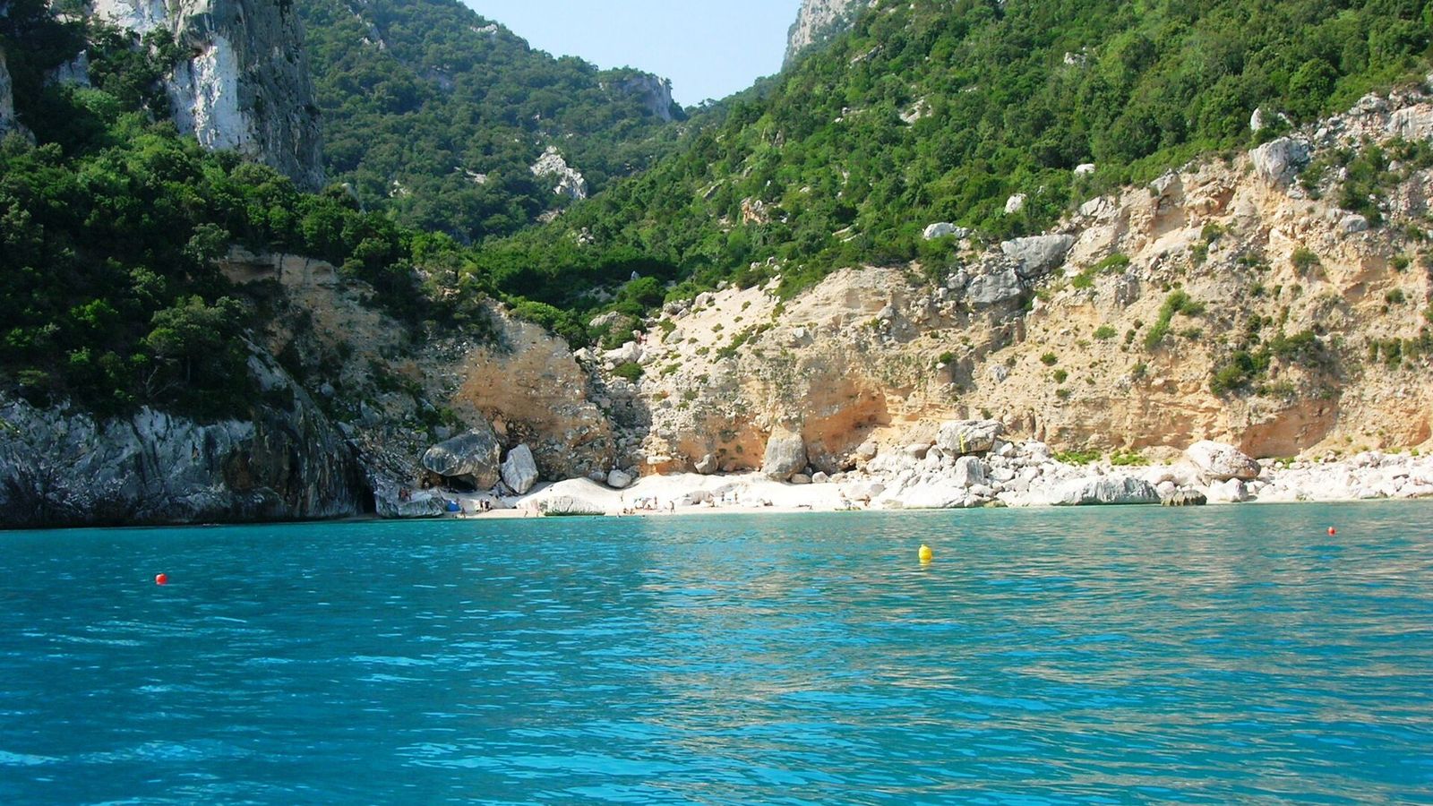 Cala Goloritzé aan de oostkust van Sardinië